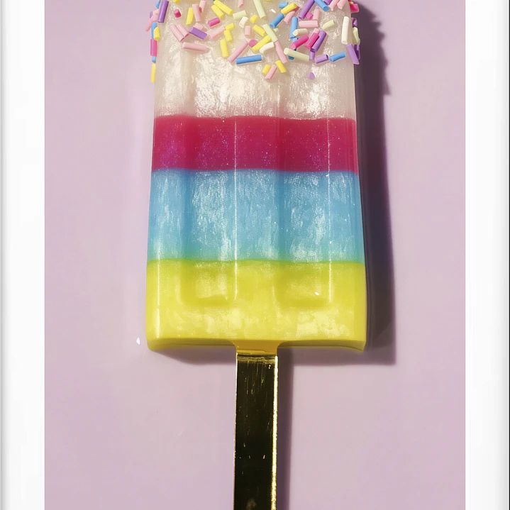 Quadro decorativo gelado 3 2