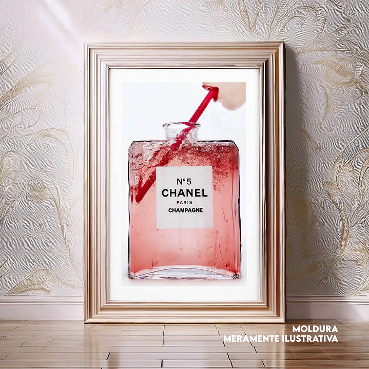 Quadro decorativo chanel 1
