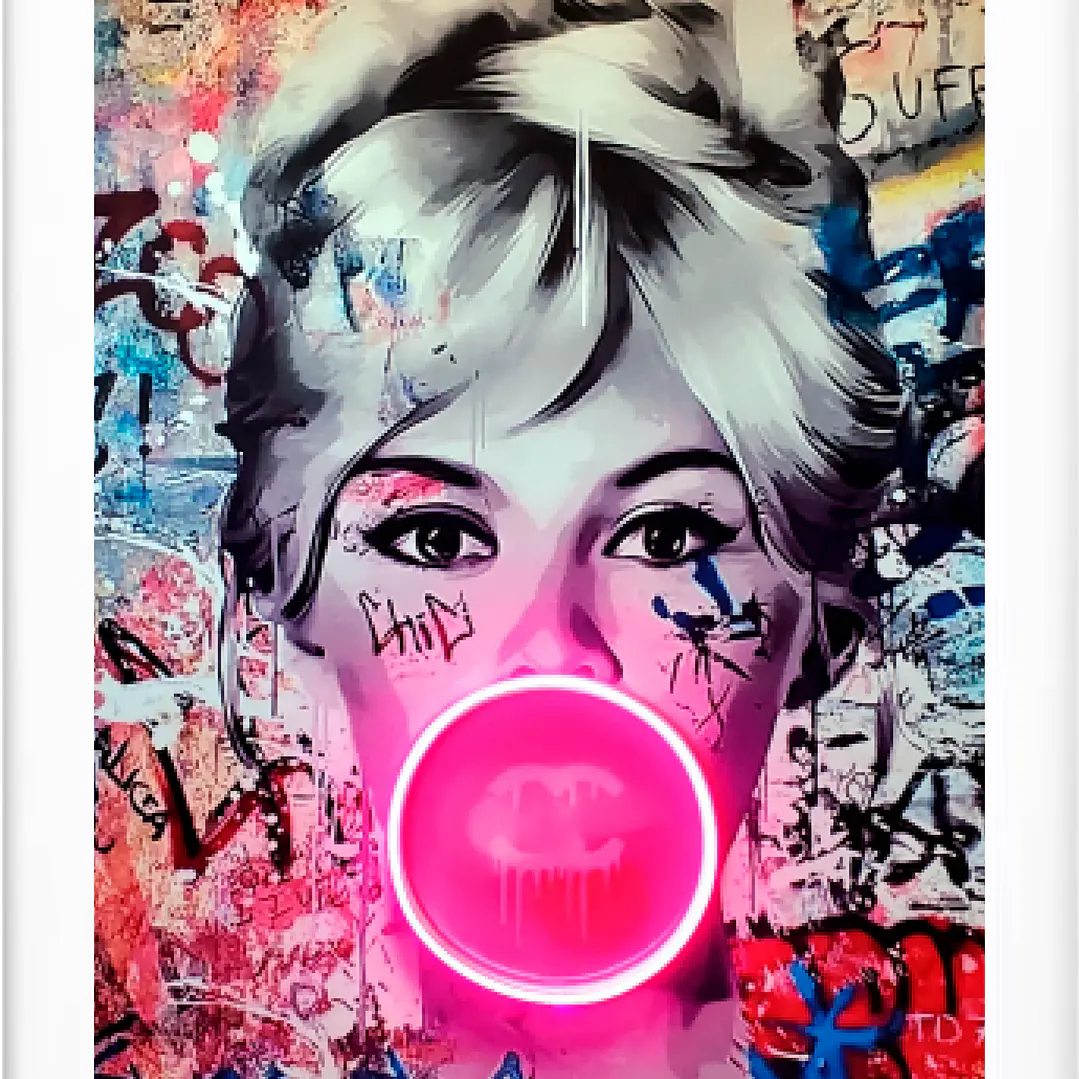 Quadro decorativo bubble 2