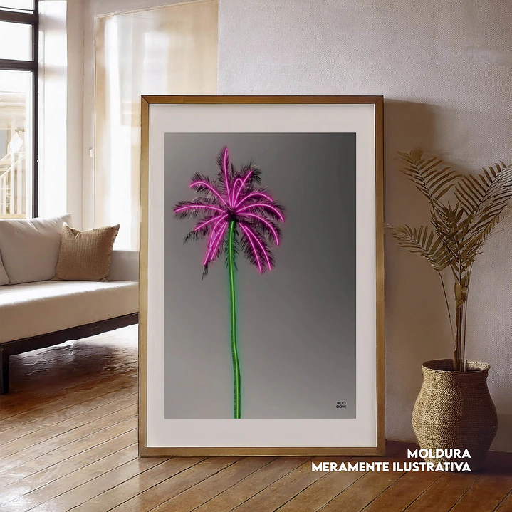 Quadro decorativo pameira 1