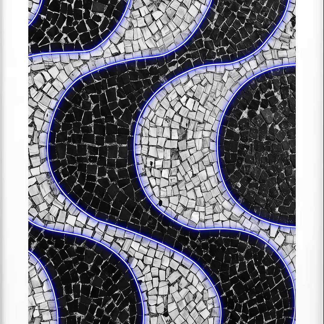 Quadro decorativo calçadão 2