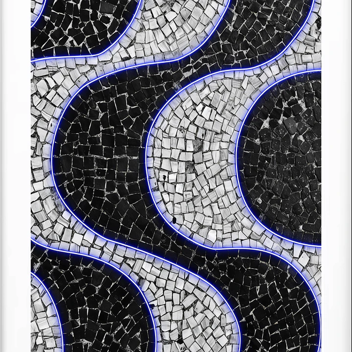 Quadro decorativo calçadão 2