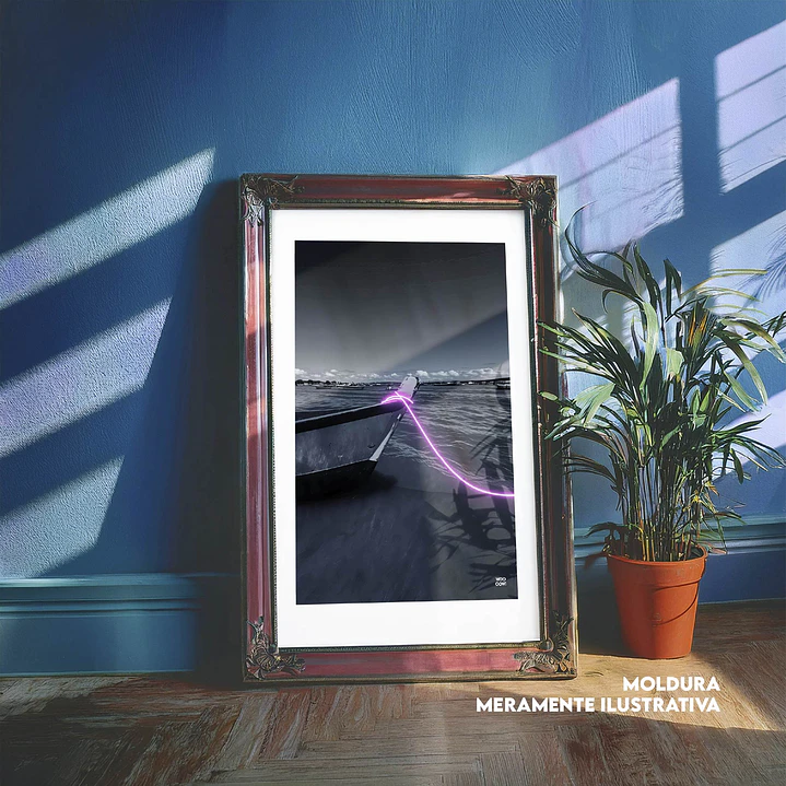 Quadro decorativo barco 1