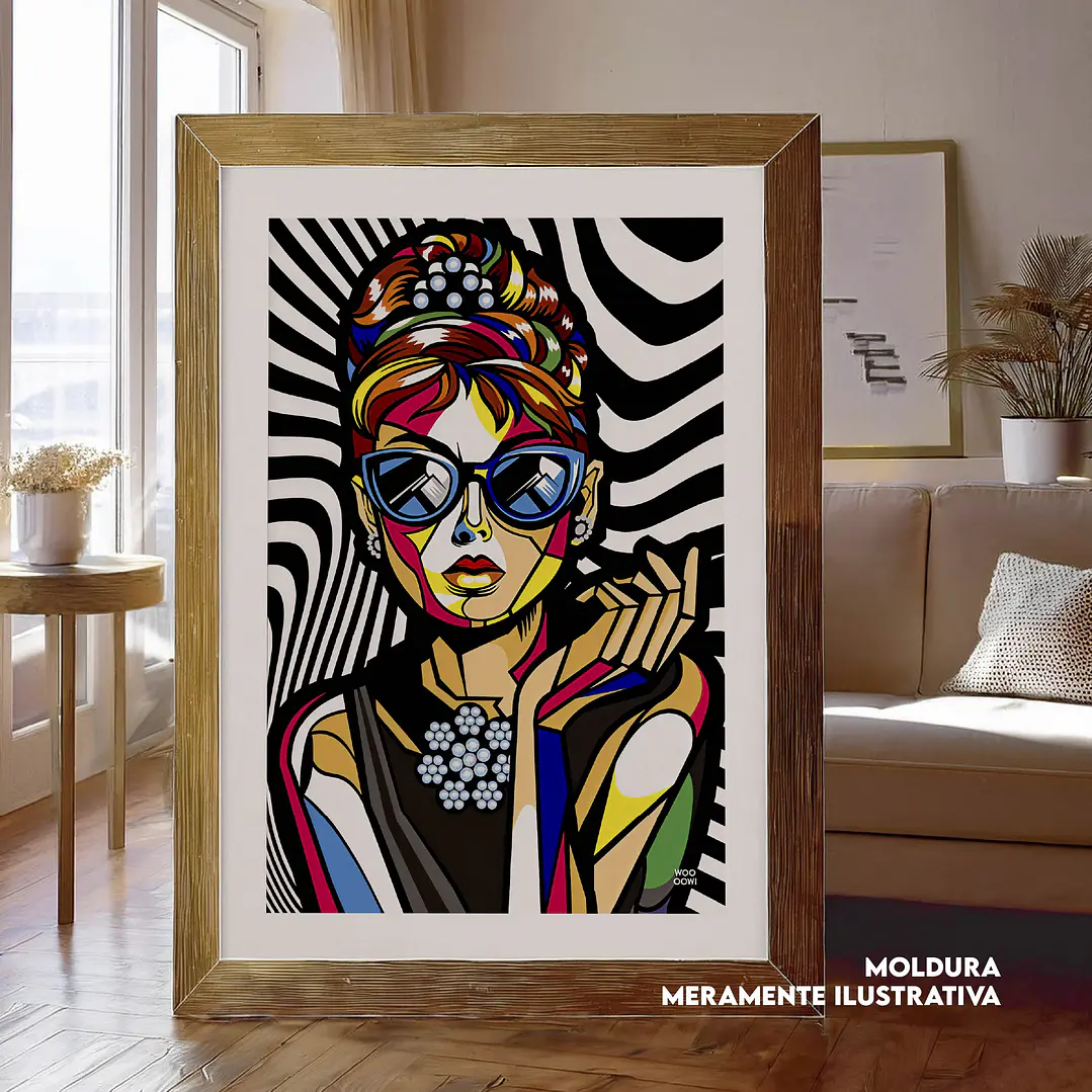 Quadro decorativo women vetor 1