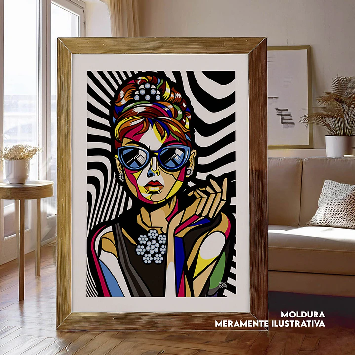 Quadro decorativo women vetor 1