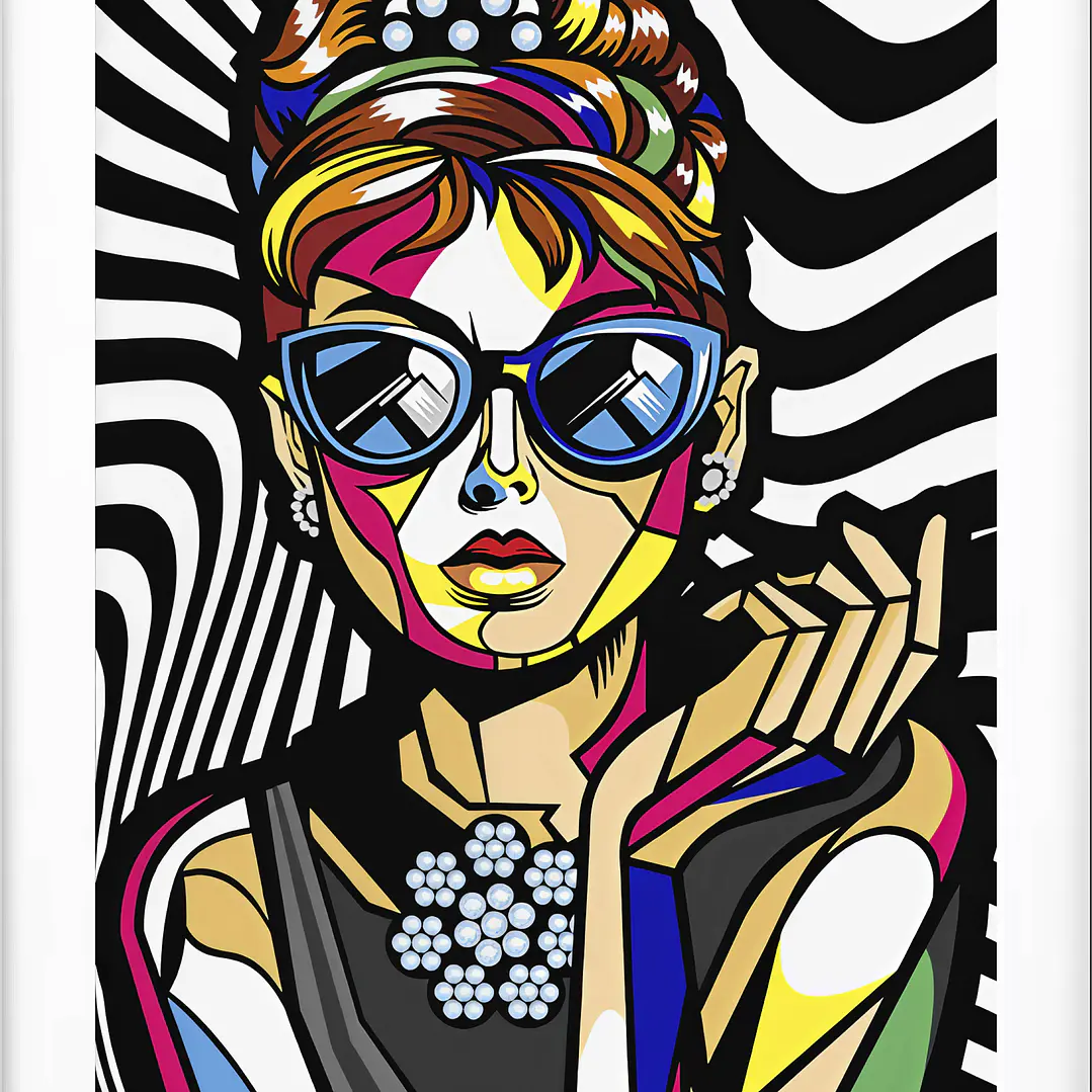 Quadro decorativo women vetor 2