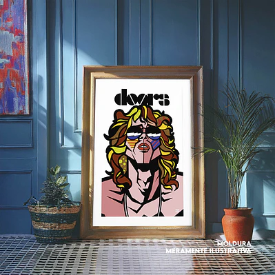 Quadro decorativo The Door´s