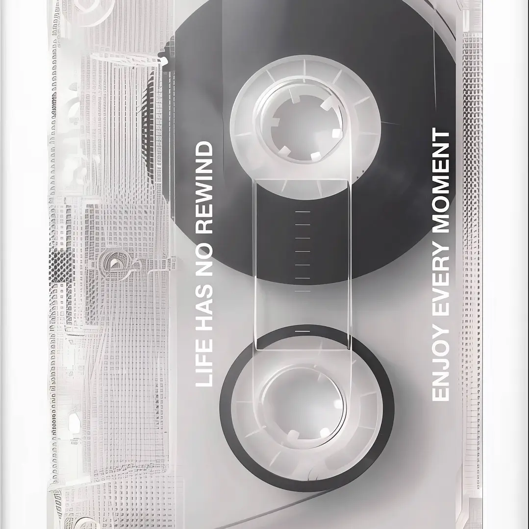 Quadro decorativo cassete 2