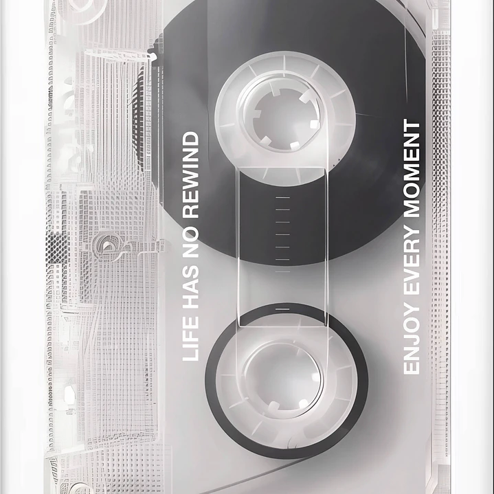 Quadro decorativo cassete 2