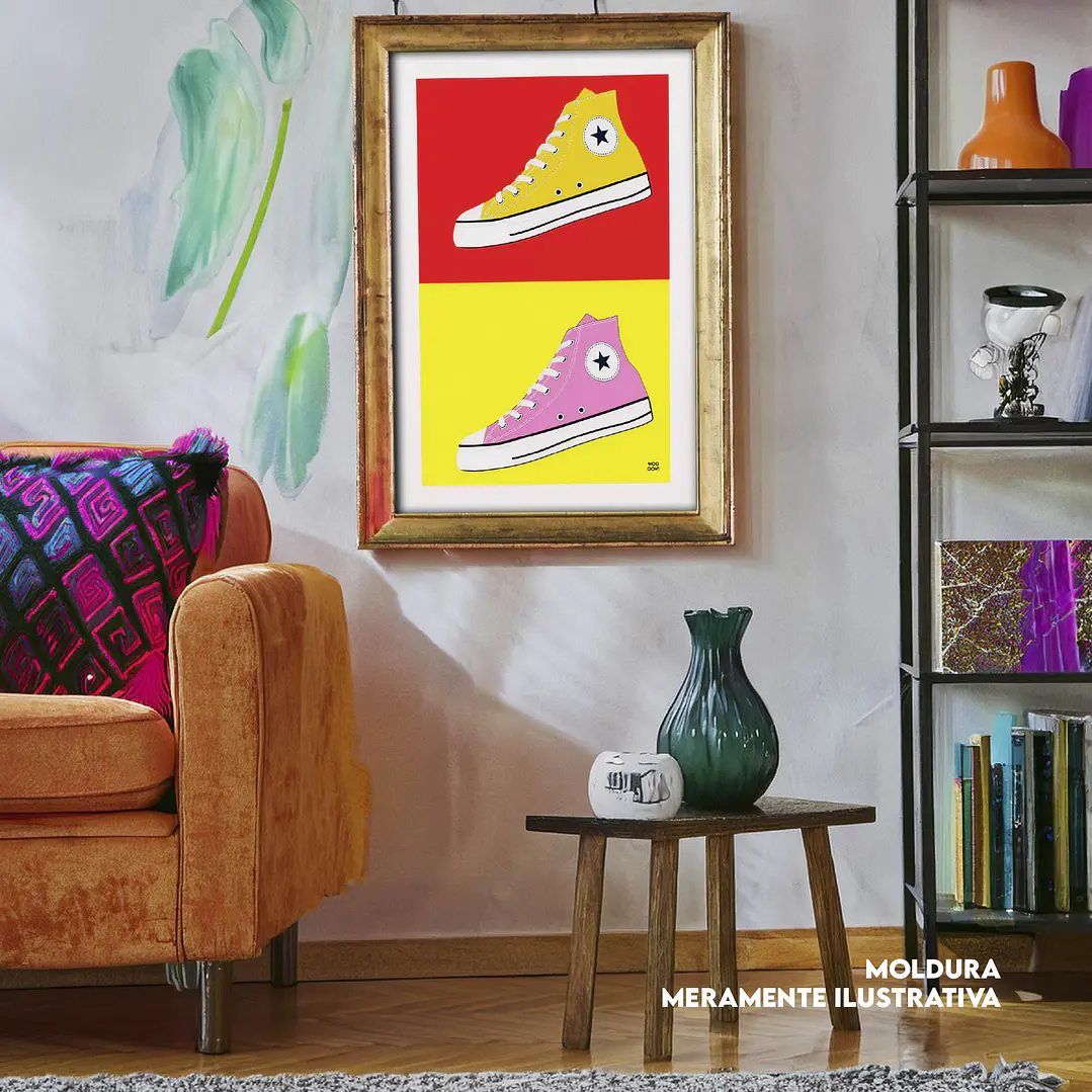 Quadro decorativo All Star 1