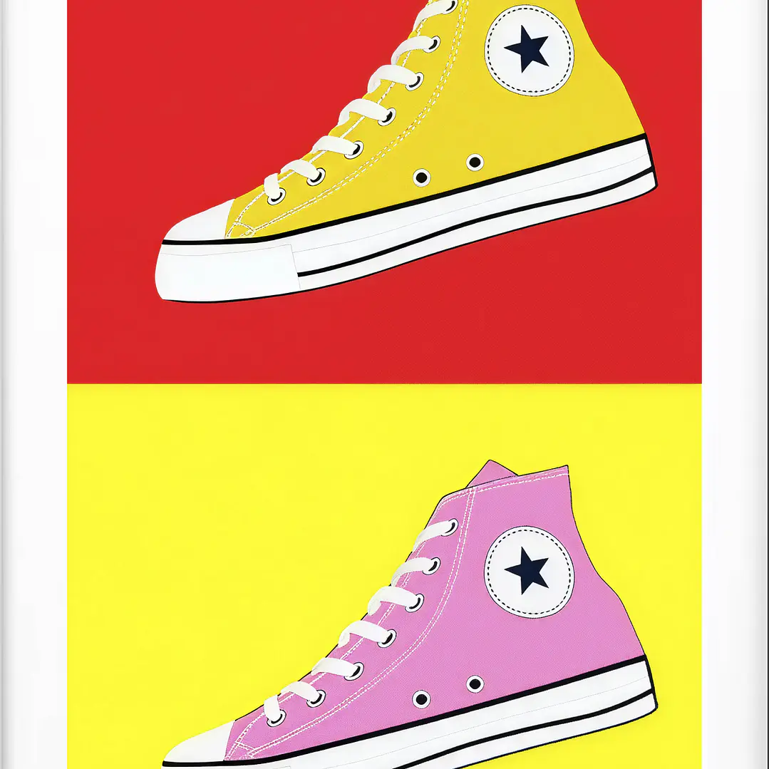 Quadro decorativo All Star 2