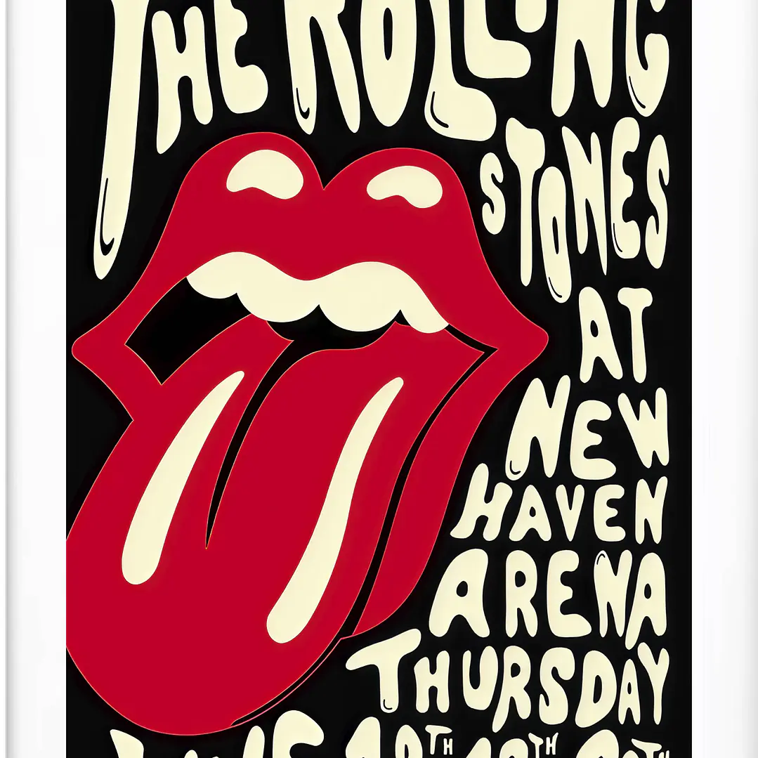 Quadro decorativo Rolling Stones 2