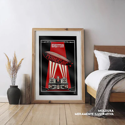 Quadro decorativo Led Zepplin