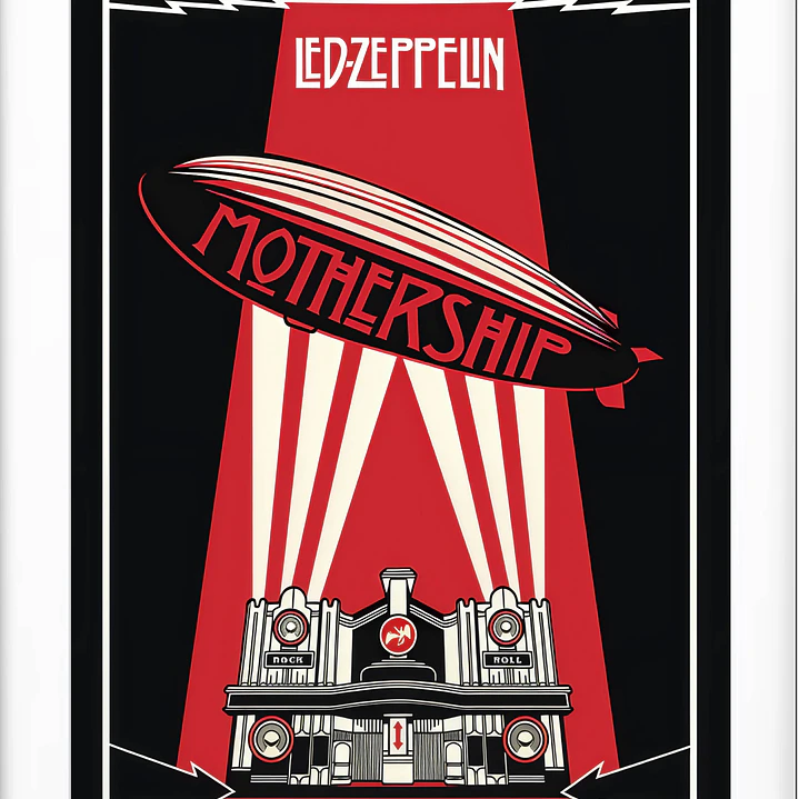 Quadro decorativo Led Zepplin 2