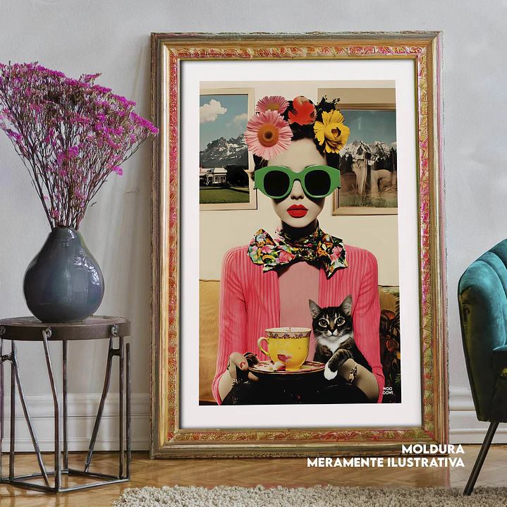 Quadro decorativo women cat 1