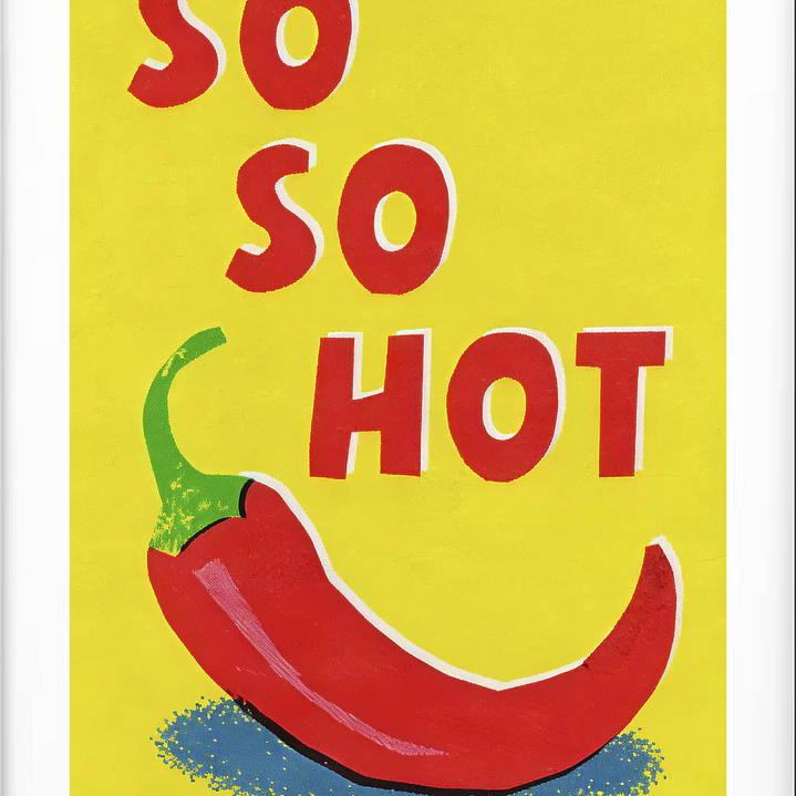 Quadro decorativo so hot 2