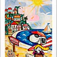 Quadro decorativo Snoppy na praia - thumbnail 2