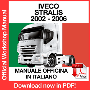 Workshop Manual Iveco Stralis (2002, 2003, 2004, 2005, 2006) (ITA)