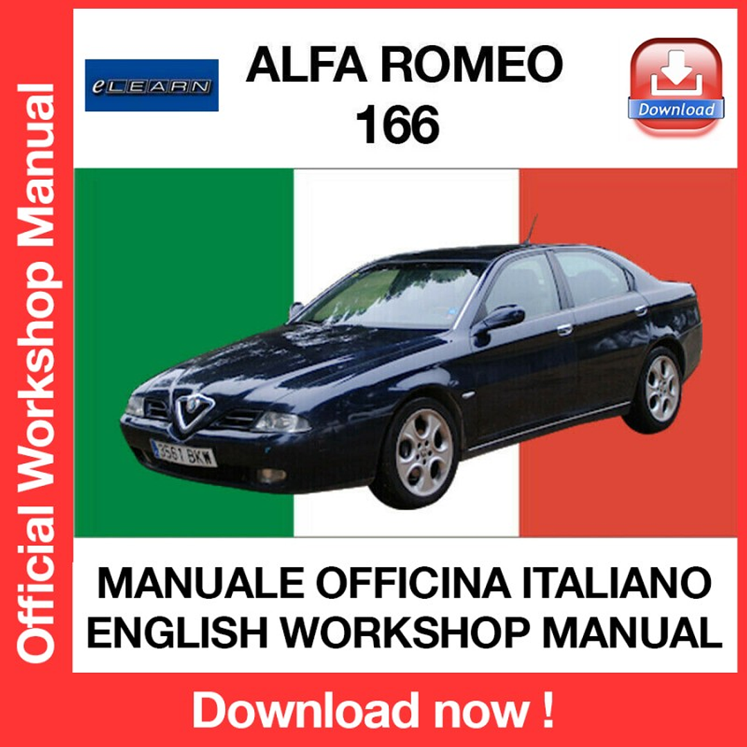 WORKSHOP MANUAL ALFA ROMEO 166 (ITA) (EN 1