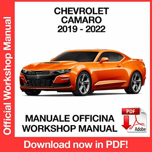 Workshop Manual Chevrolet Camaro (2019, 2020, 2021, 2022) (EN)