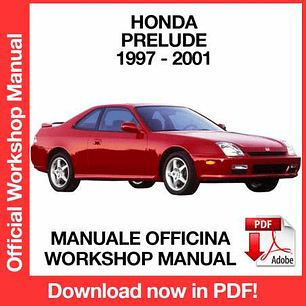 Workshop Manual Honda Prelude (1997, 1998, 1999, 2000, 2001) (EN)