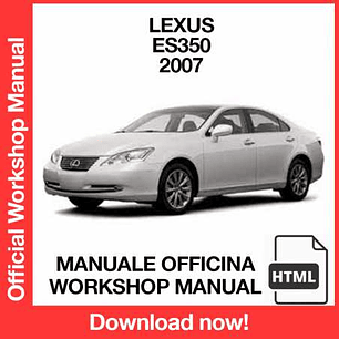 Workshop Manual Lexus ES350 (2007) (EN)