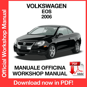 Workshop Manual Volkswagen Eos (2006) (EN)