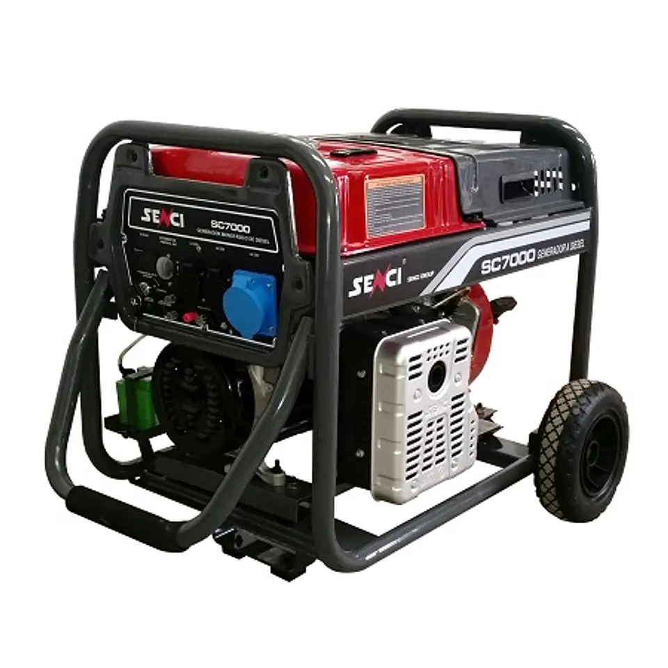 Generador Diésel Senci 7.0 Kw SC7000 1