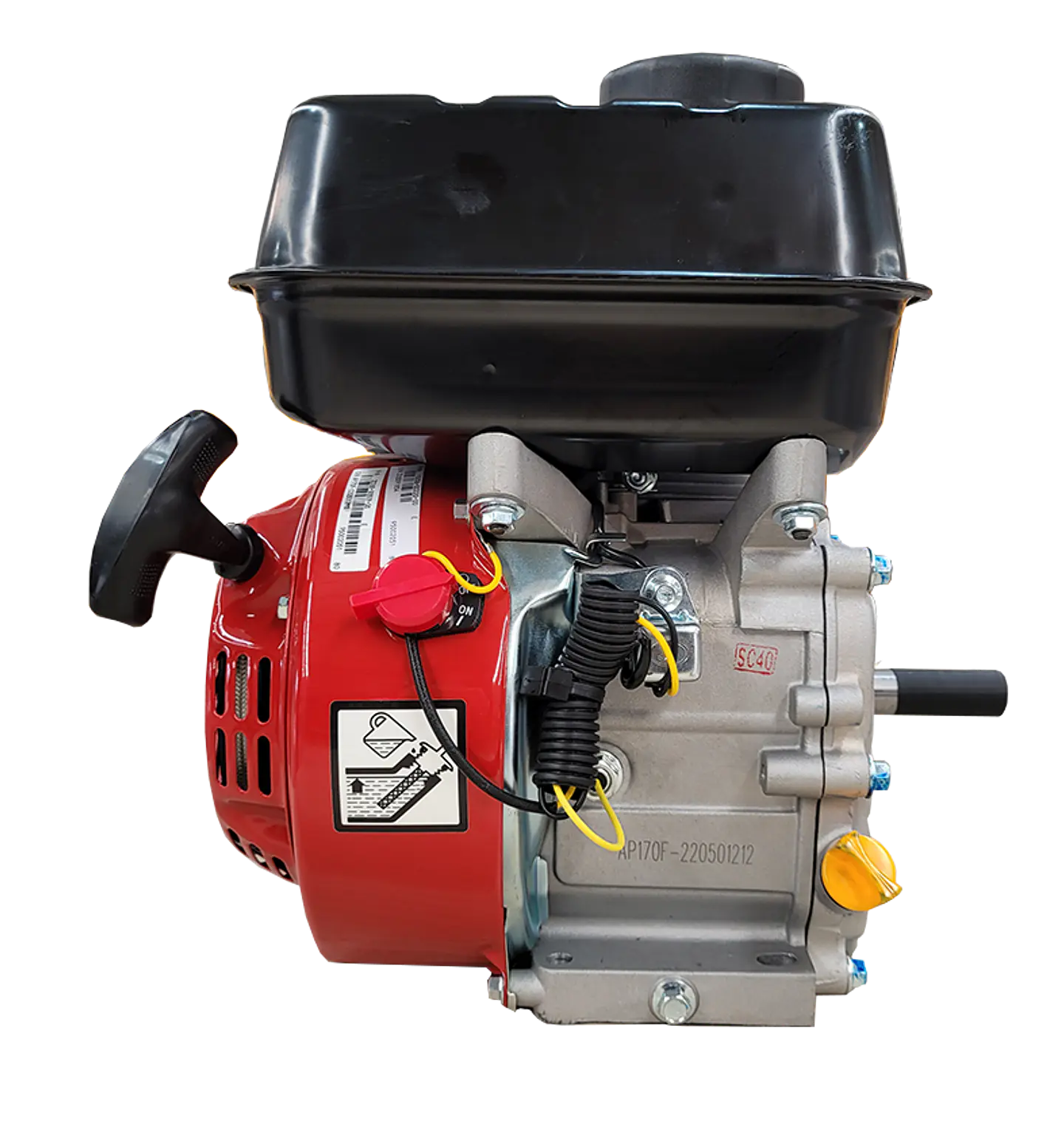 Motor a Gasolina Senci 7.0 Hp 2