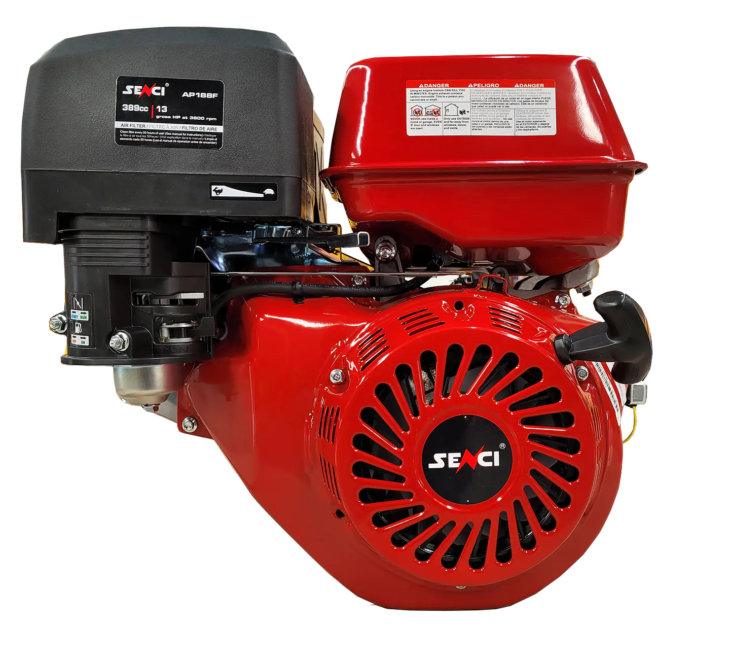 Motor a Gasolina 13 Hp Senci  1