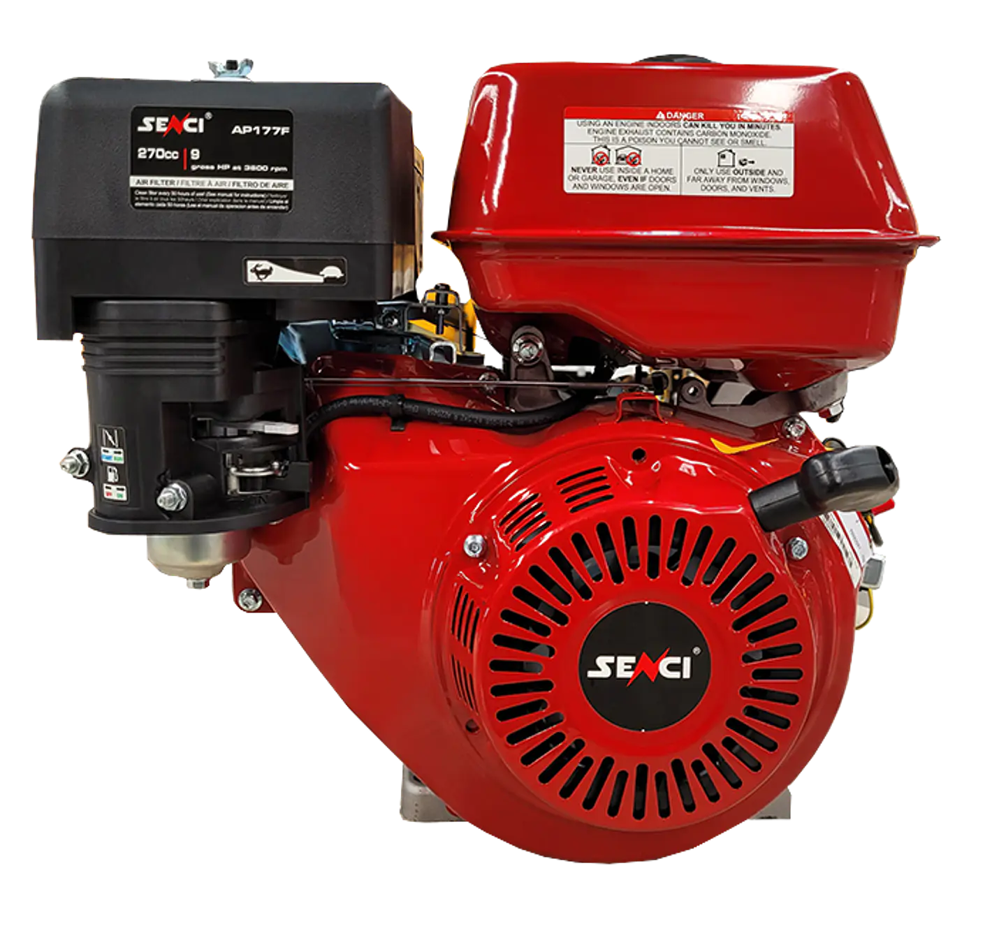 Motor a Gasolina Senci  9.0 Hp  1