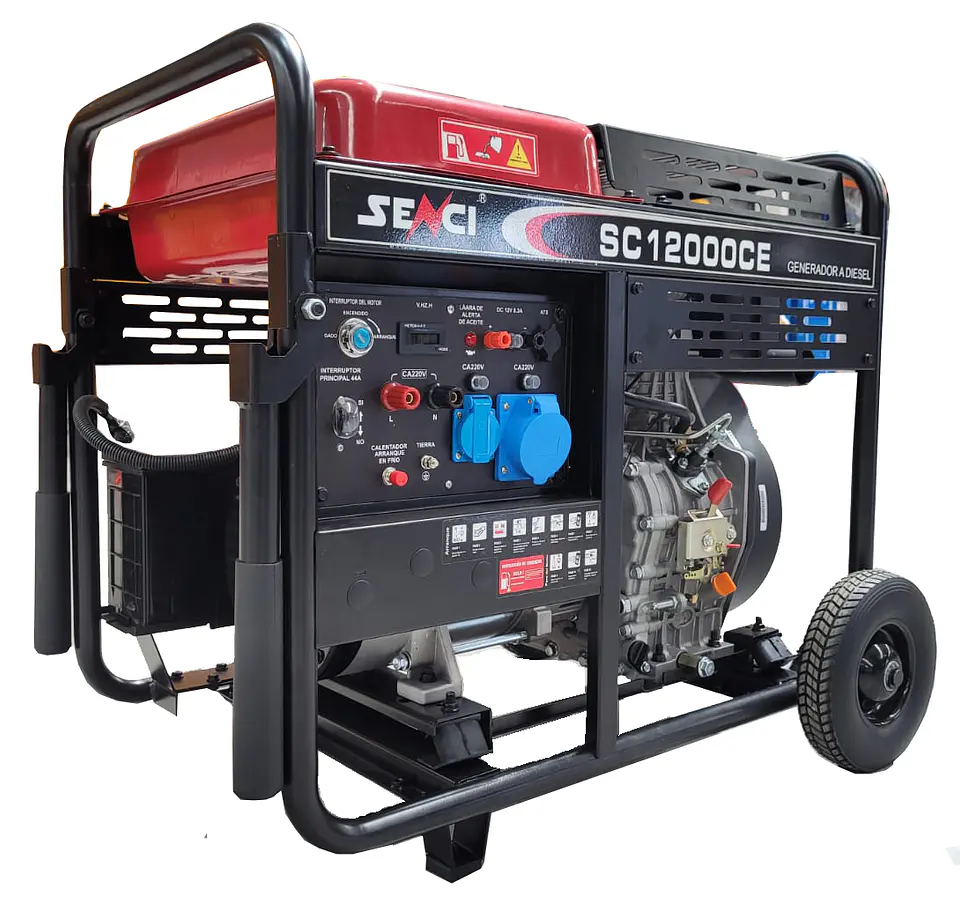 Generador Diésel Senci 10Kw SC12000CE 1