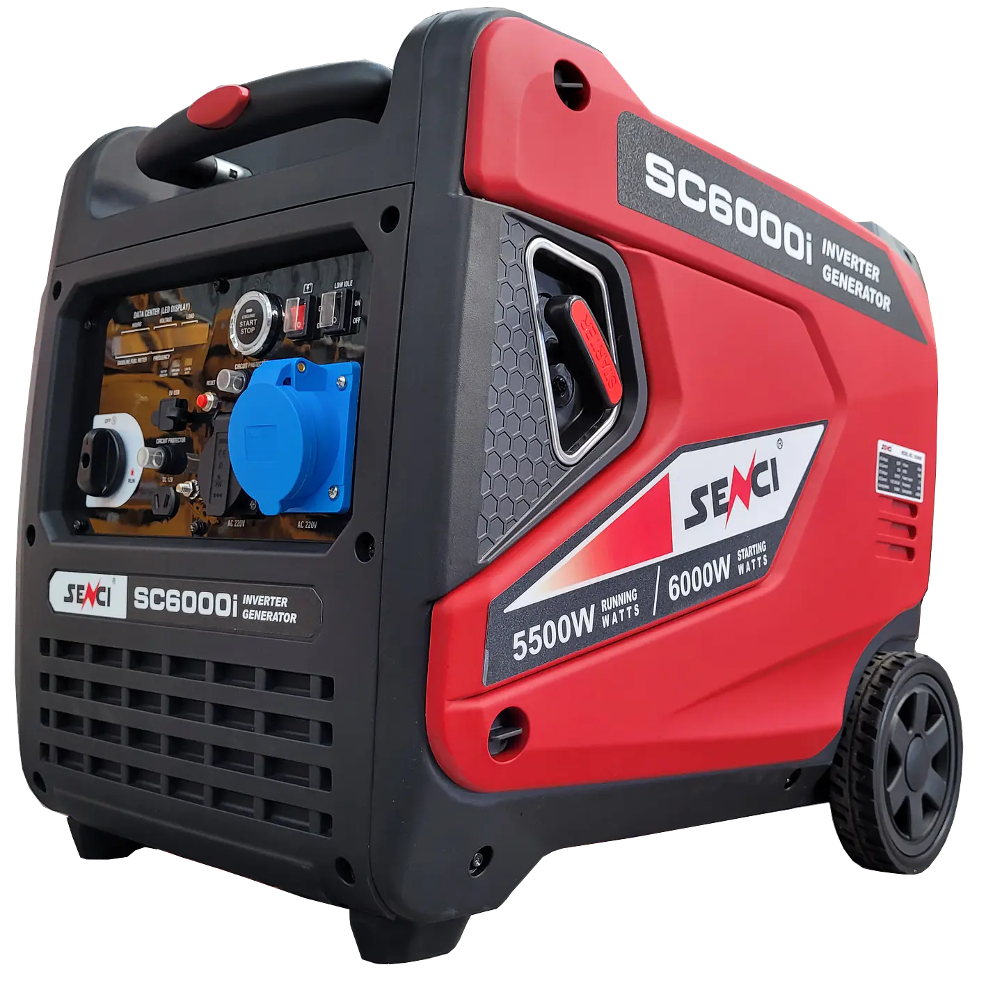 Generador a Gasolina Inverter Senci - 5.5Kw SC6000i con conexión para ATS 1