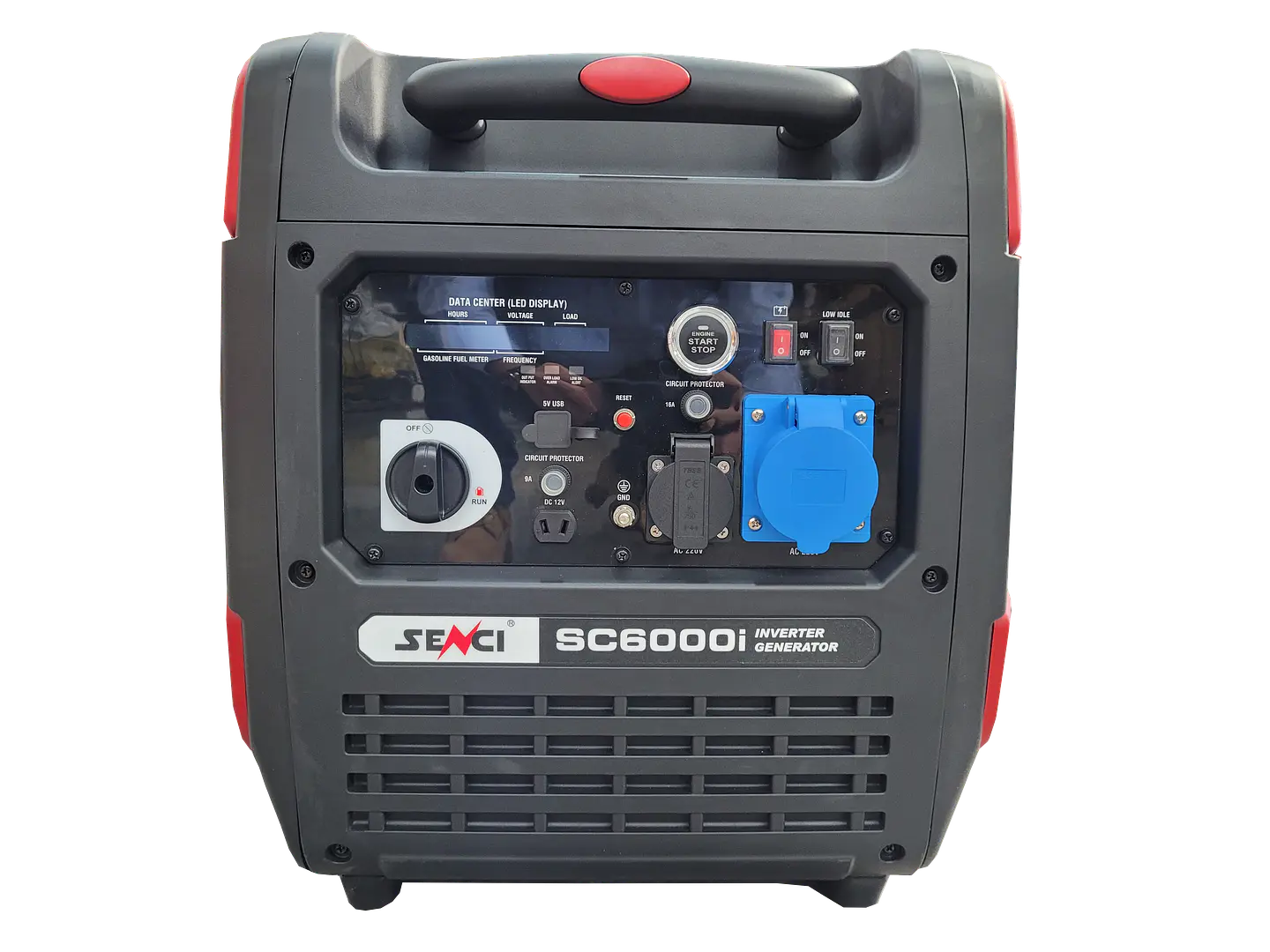 Generador a Gasolina Inverter Senci - 5.5Kw SC6000i con conexión para ATS 3