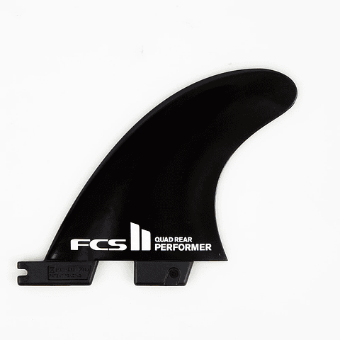 FCS II PERFORMER GLASS FLEX QUAD REAR FINS