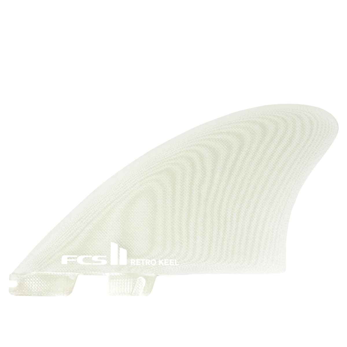 Retro keel outlet fins