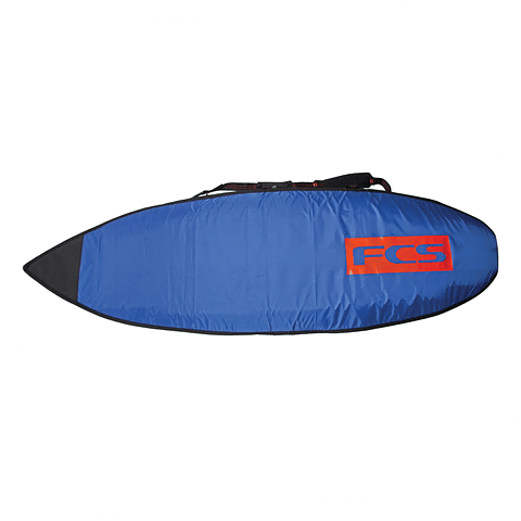 FCS CLASSIC FUN BOARD ACIER BLEU/BLANC