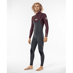 FATO DE SURF RIP CURL DAWN PATROL CHEST ZIP 4/3MM