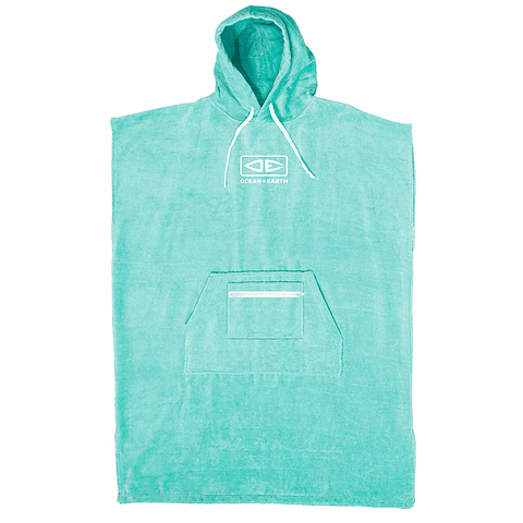 PONCHO OCEAN & EARTH LADIES HOODED ZIP