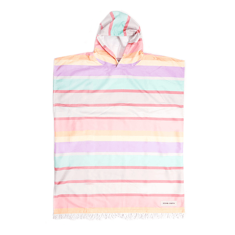 YOUTH SUNKISSED HOODED PONCHO