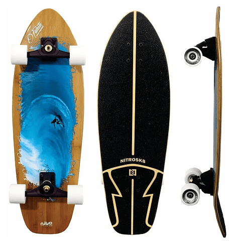 SURFSKATE NITRO CARLOS BURLE TAHITI - 32''