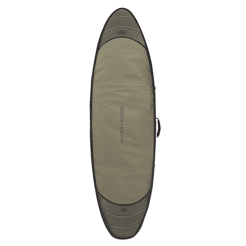 O&E DOUBLE COMPACT HYPA SHORTBOARD COVER