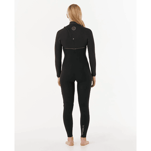  RIP CURL WOMEN E-BOMB 4/3 Zip Free Sublimed Wetsuit