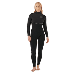  RIP CURL WOMEN E-BOMB 4/3 Zip Free Sublimed Wetsuit