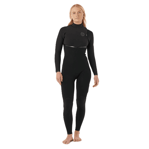  RIP CURL WOMEN E-BOMB 4/3 Zip Free Sublimed Wetsuit