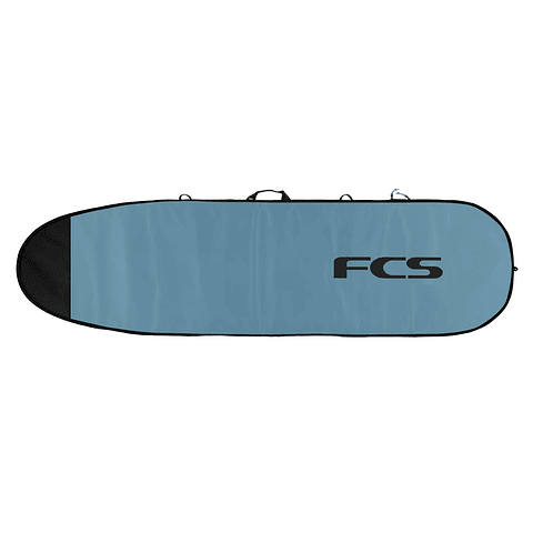 FCS CLASSIC FUN BOARD ACIER BLEU/BLANC