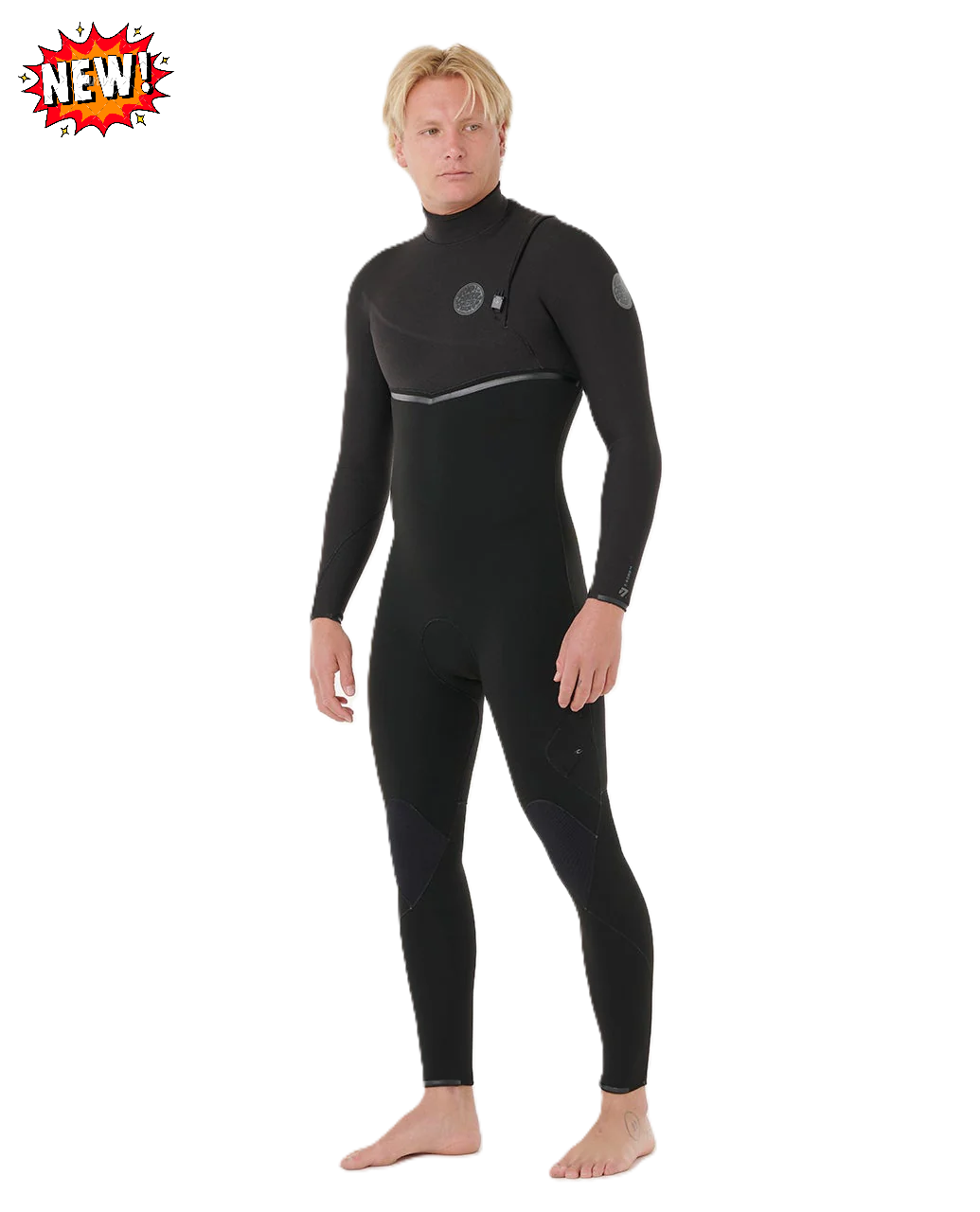 RIP CURL MEN E-BOMB FRONT ZIP 4/3MM WETSUIT