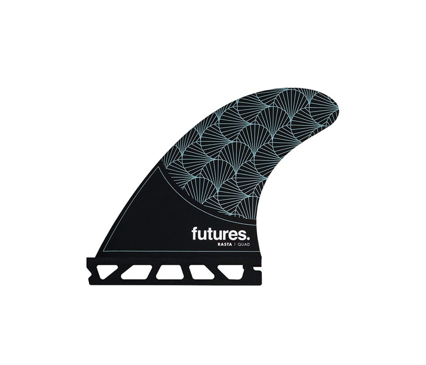 サーフィン・ボディボード FUTURES RASTA HC QUAD RASTA Quad