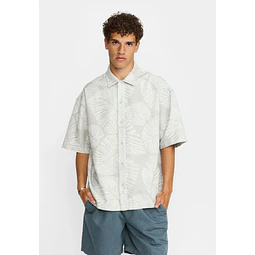 Oversize Short-sleeved Shirt / 3240 - Grey