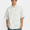 Oversize Short-sleeved Shirt / 3240 - Grey